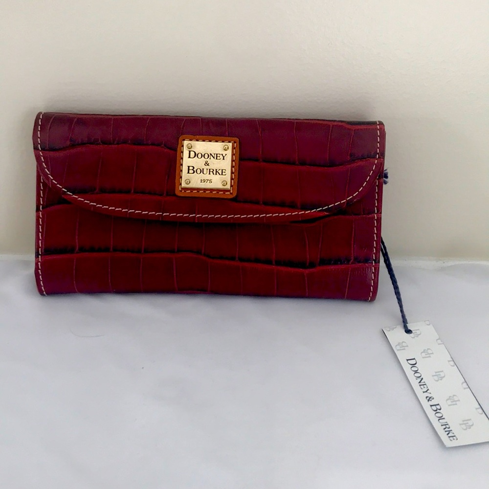 Dooney & Bourke Bordeaux wallet